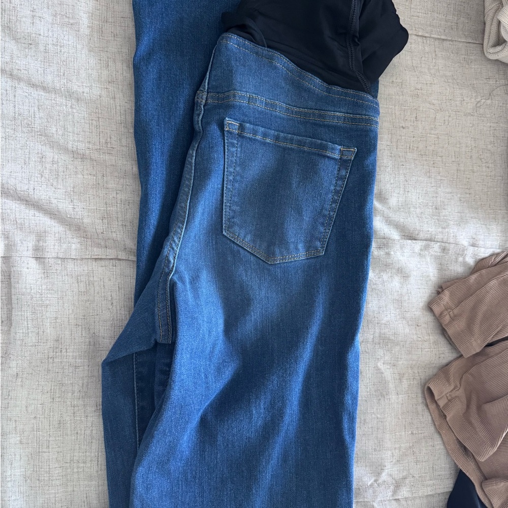 Maternity Blue Denim Jeans